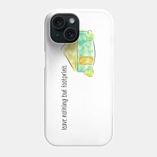 Yurt On A Shirt | Footprints Phone Case