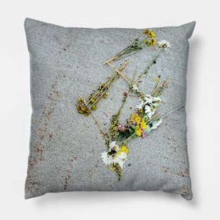 Forgotten Flowers Pillow