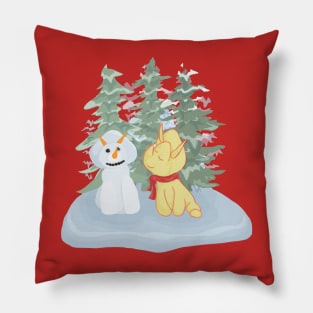 Snowceratops Pillow