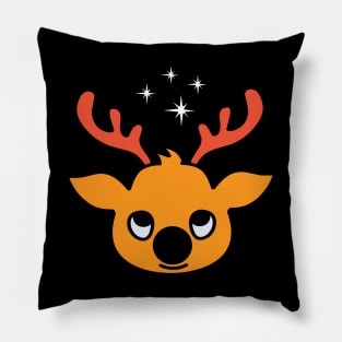 santa deer Pillow