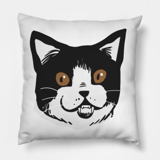 Black Cat Horror Halloween Ca Funny Costumes Pillow