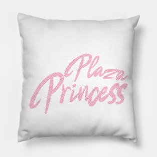 Plaza Princess (pink and whited checked) Pillow