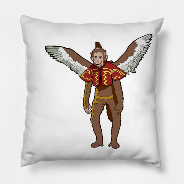 Wizard of Oz Flying Monkey Pillow by Mystic Groove Goods