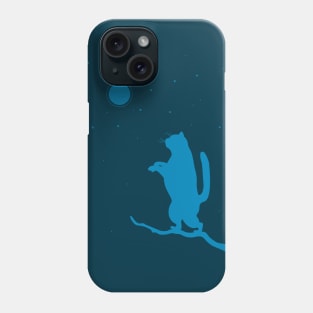 Sleepwalker. Cat illustration Phone Case