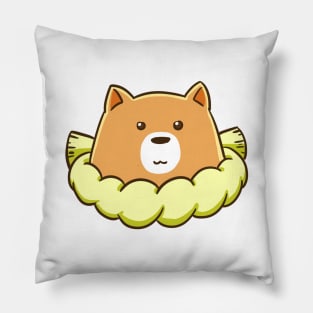 Natsu Kuma Miko Pillow