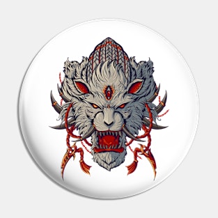 Mythical Tiger Pin