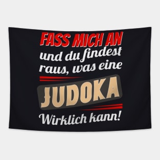 Judo Spruch Frauen Tapestry