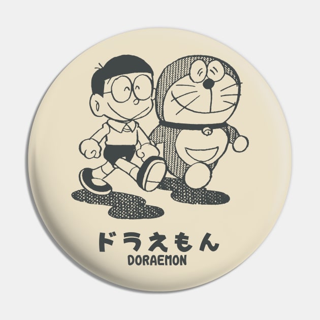 Doraemon - Vintage Illustration, Manga 1969 Pin by SALENTOmadness