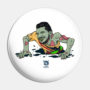 Zombie Henry Martin Pin