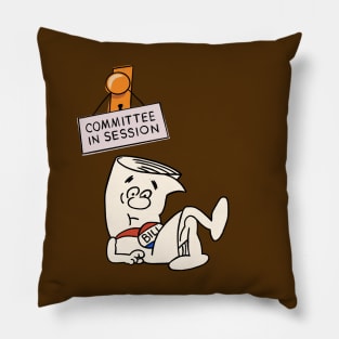 Committee in Session Pillow