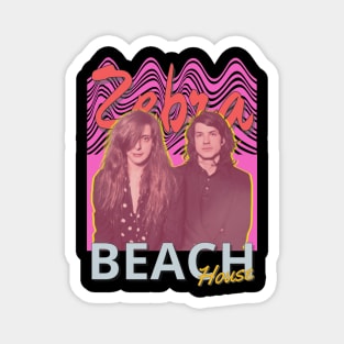 Beach House Vintage 2004 // Original Fan Design Artwork Magnet