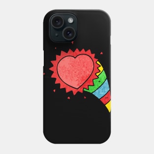 rocket heart Phone Case