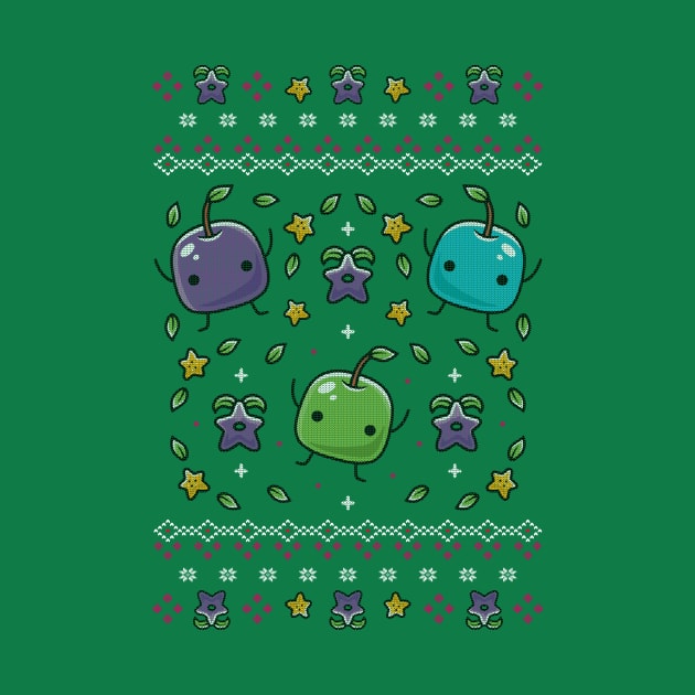 Junimo Forest Spirit Christmas by Alundrart