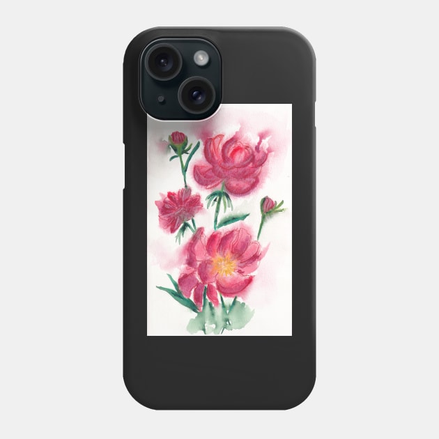 Peony Phone Case by PolSmart