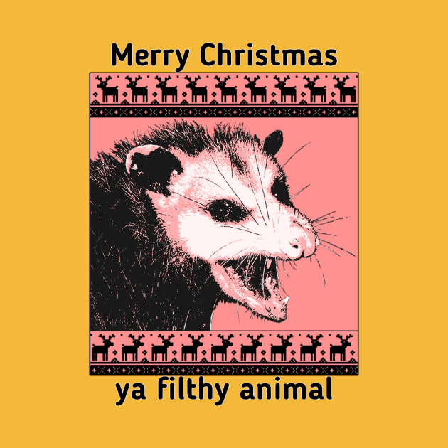 Christmas possum by Cybertrunk
