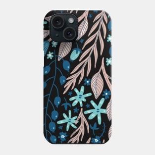 flower and leaves Phone Case