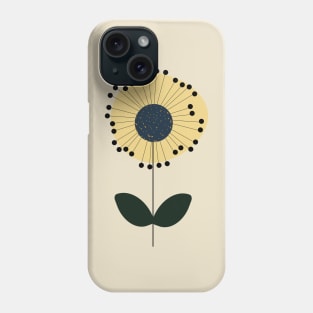 Retro Sunflower Design Phone Case