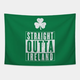 Straight Outta Ireland Paddy Gangsters Tapestry