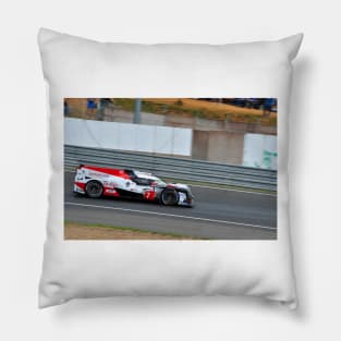 Toyota TS050-Hybrid Sports Motor Car Pillow