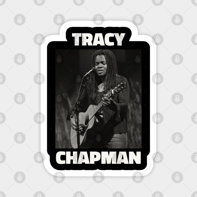 Tracy Chapman Magnet by PlokadStories