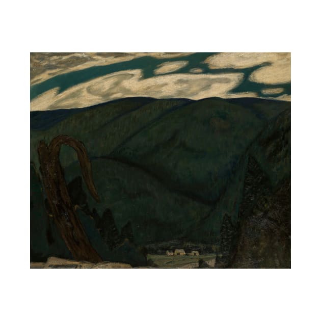 The Dark Mountain by Marsden Hartley by Classic Art Stall