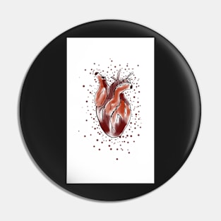 Valentines Heart Pin