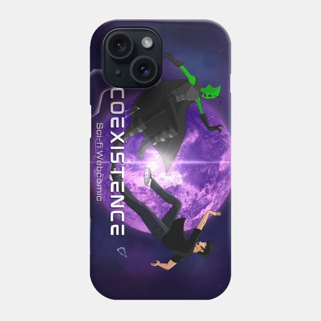 Hax Split - Coexistence The Webcomic Phone Case by Coexistence The Series