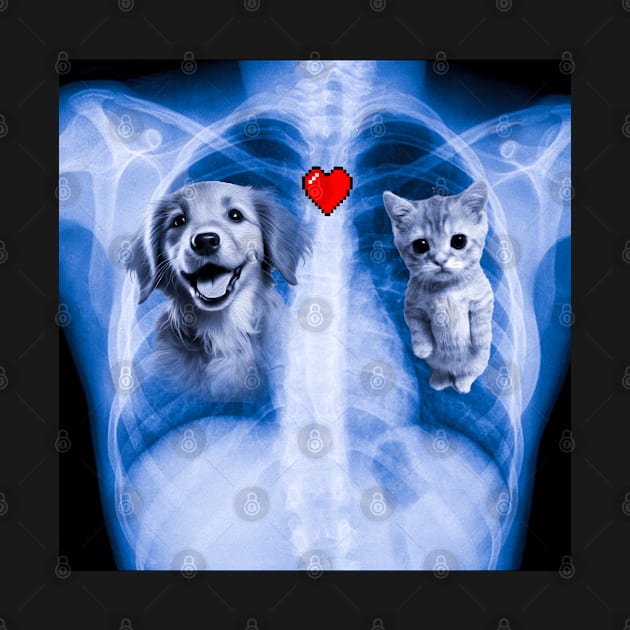 Pet Lovers X-ray by The merch town