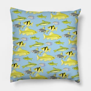 Summer Neck Gator Tropical Fish Pillow