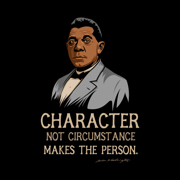 Booker T Washington Quote Gift for Black History Month by HistoryMakers