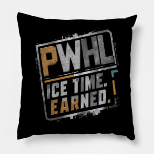 Distressed Vintage PWHL Pillow