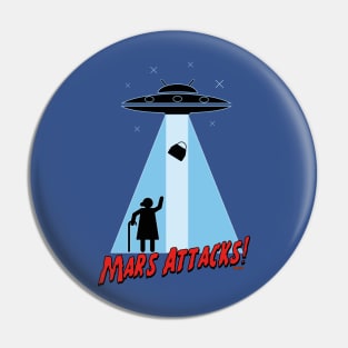 Mars Attacks Pin