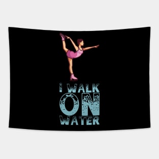 I Walk On Ice - Figure Skating Gift Tapestry