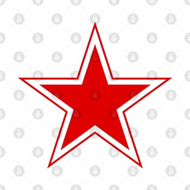 cccp russia star by hottehue