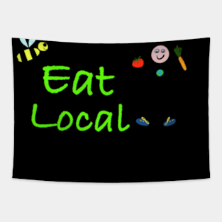 Eat Local Tapestry