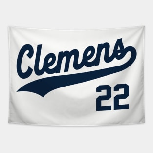 Clemens 22, New York Baseball Tapestry