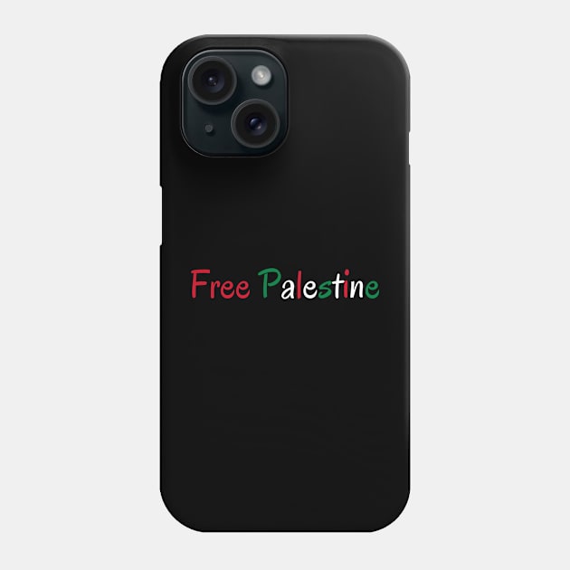 FREE PALESTINE Phone Case by Haministic Harmony