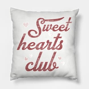 Sweet hearts club Pillow