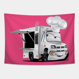 Cartoon truck Tapestry