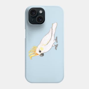 Sulphur crested cockatoo Phone Case