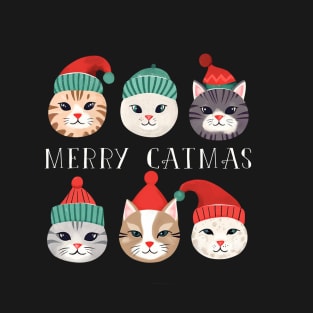 MERRY CATMAS CUTE CATS T-Shirt