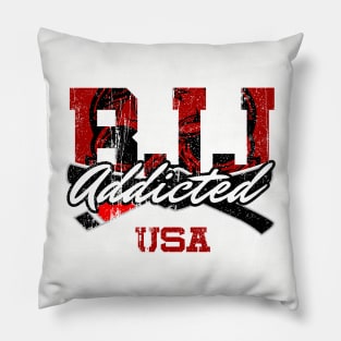 BJJ Addicted USA Pillow