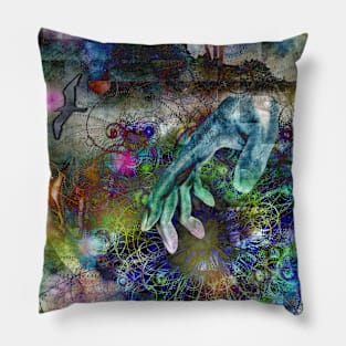 The touch of God Pillow