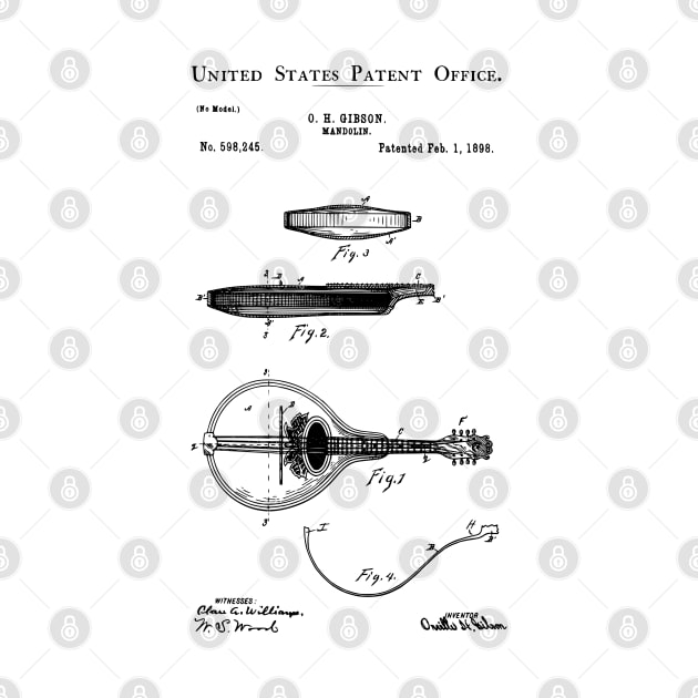 US Patent - Mandolin by Taylor'd Designs