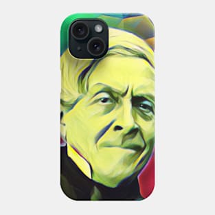 Jules Michelet Abstract Colourful Portrait | Jules Michelet Artwork 7 Phone Case