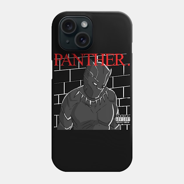 Damn. Panther Phone Case by RaphaelComPh