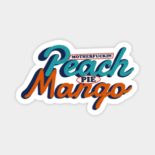 Peach Mango Pie Filipino Food Snack Magnet