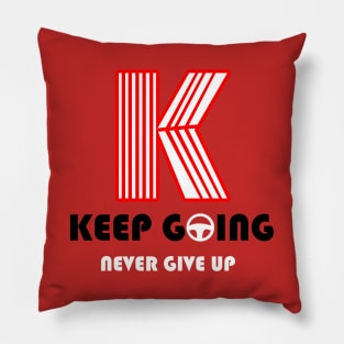 Keep Going Pillow