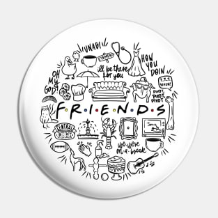 Friends Pin