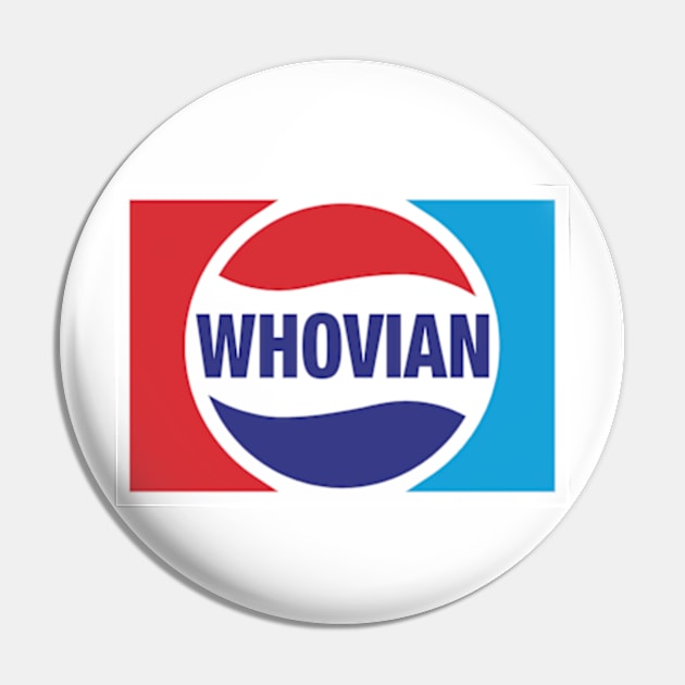 Pepsi Whovian Pin by PhotoPunk